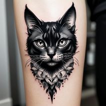 B&W Tattoo style