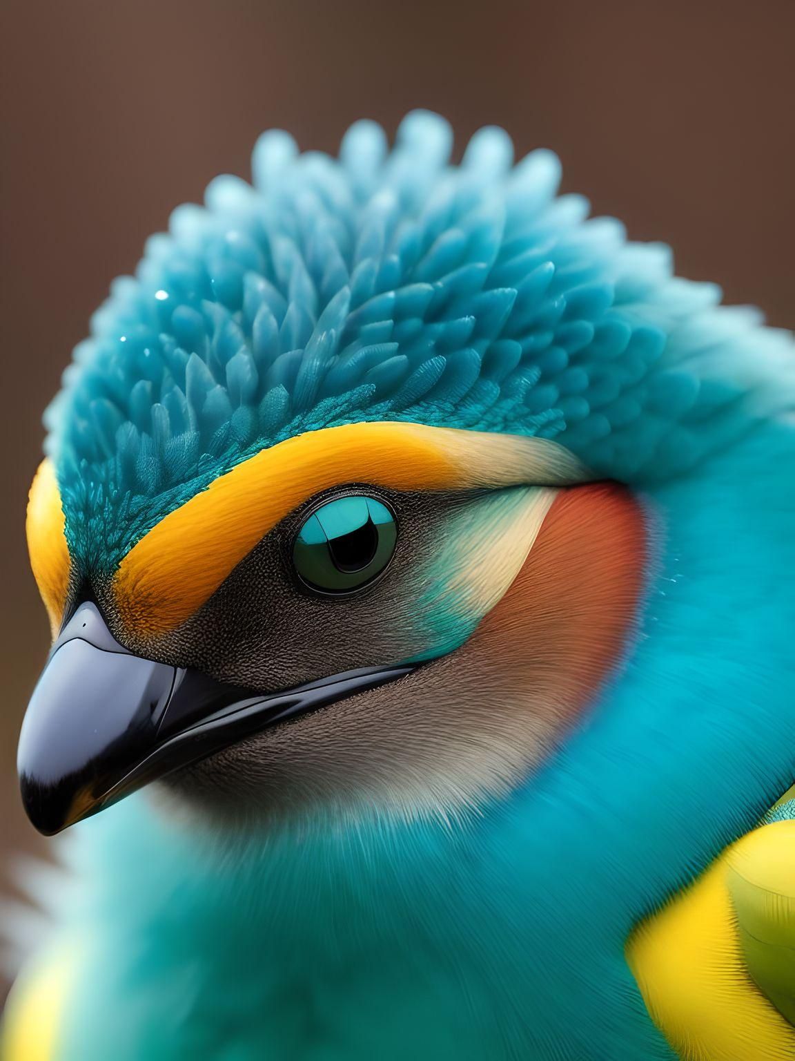 medium close-up shot of a Teal creature, it is Ugly, Winter, shallow depth of field, (portrait art by Godfrey Kneller:1.2) , award winning, soft light, Depth of field 270mm, Warm Colors, Best quality