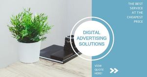 promotion, promo, company, Digital Advertising Facebook Ad Medium Template