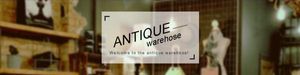 antiques, retail, sale, Antique Warehouse  ETSY Cover Photo Template