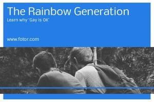 Blue The Rainbow Generation Blog Title