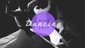 life, lifestyle, show, Dancing Youtube Channel Art Template
