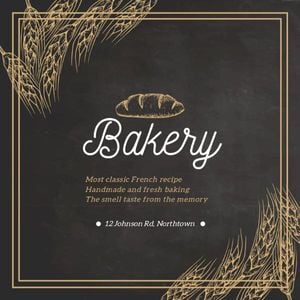Handmade Baking Shop Instagram Post