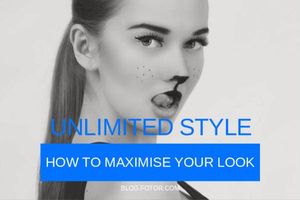 Blue Unlimited Style Blog Title