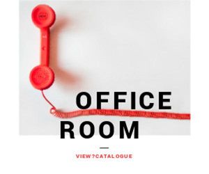 stationery, telephone, company, Office Room  Medium Rectangle Template