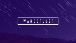 life, lifestyle, travel, Wanderlust Youtube Channel Art Template