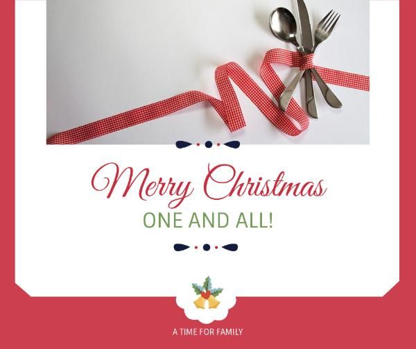 xmas, festival, holiday, Simple Merry Christmas Blessing Facebook Post Template