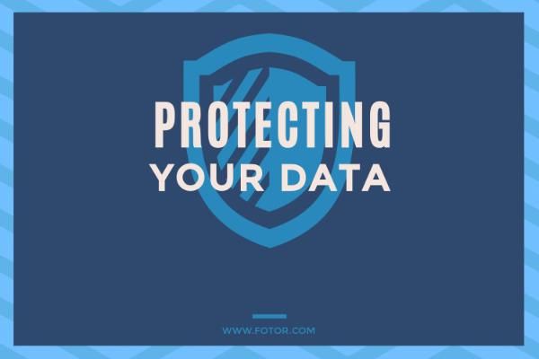 データの保護 ブログヘッダー
