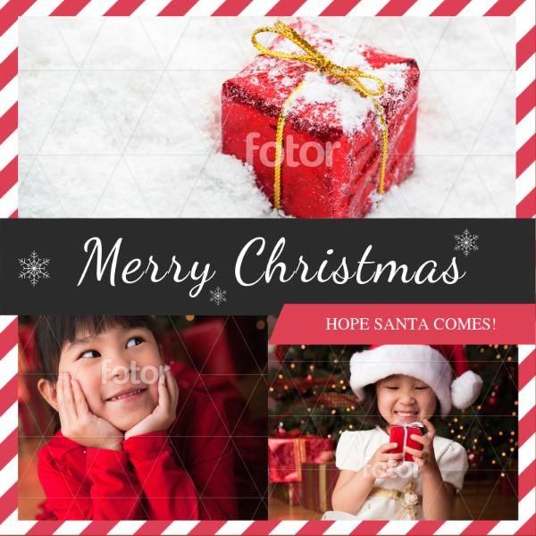 メリークリスマスギフト挨拶インスタグラム投稿 Instagram投稿