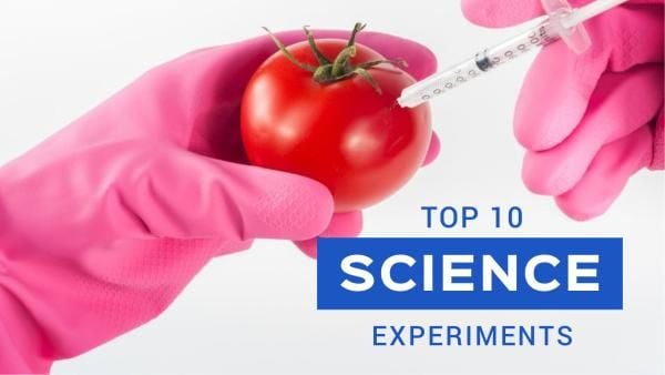 科学実験トップ10 YouTubeサムネイル