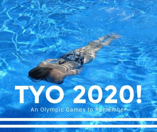 tokyo, competition, sport, Japan 2020 Olympic Games Facebook Post Template