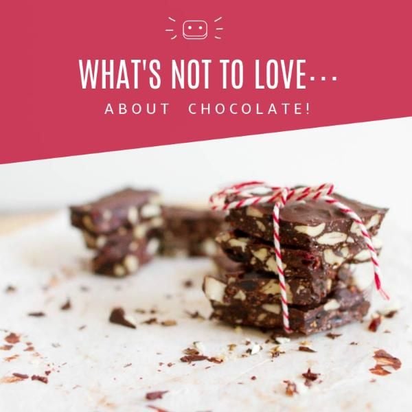 红甜点照片食品演示 Instagram 帖子 Instagram帖子