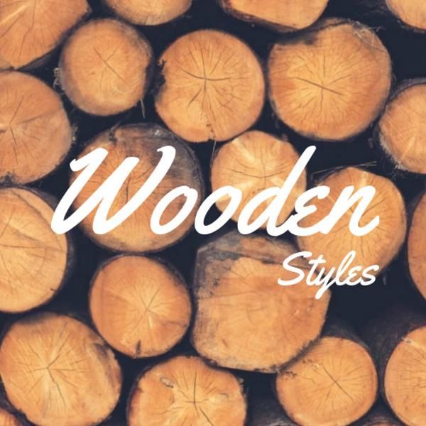 Wooden Style ETSY Shop Icon