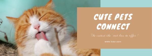 ads, life, promotion, Cute Pets Facebook Cover Template