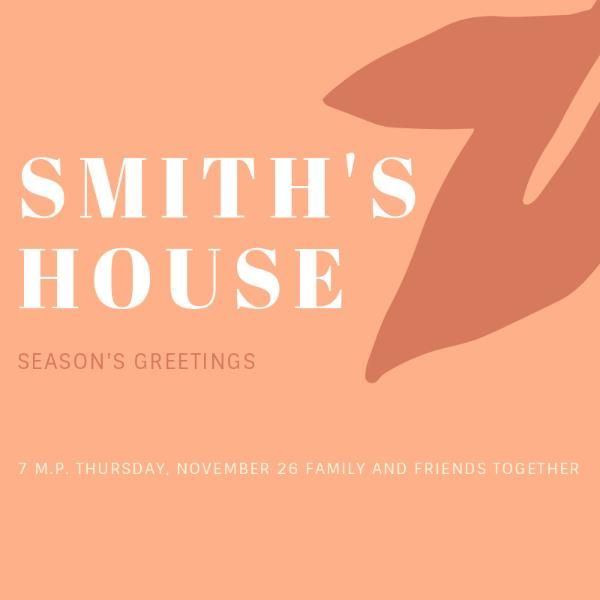 party, story, media, Season's Greeting Instagram Post Template