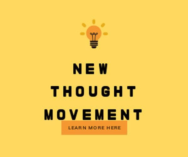 Yellow new thought movement Medium Rectangle