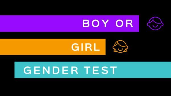 Gender Test Youtube Thumbnail