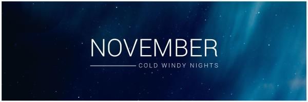 November Winter Season Twitter Cover