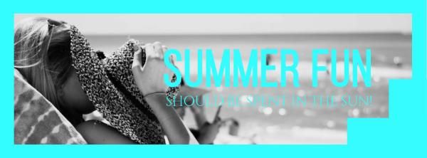 season, tour, vacation, Summer Fun Facebook Cover Template