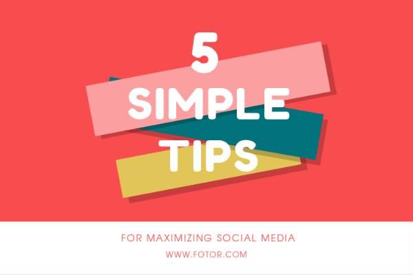 marketing, work, article, Maximizing Social Media Blog Title Template