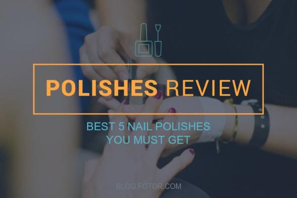 fashion, beauty, article, Orange Polishes Review Blog Title Template