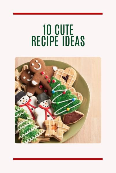 cute recipes, cute recipe ideas, recipes, Food Recipe Pinterest Post Template