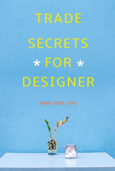 Secrets Design Pinterest Post