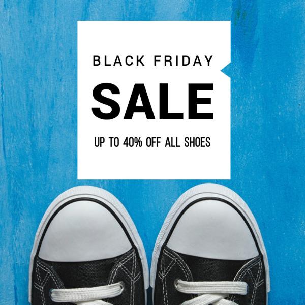 Shoes Black Friday Discount Instagram Post Instagram Post