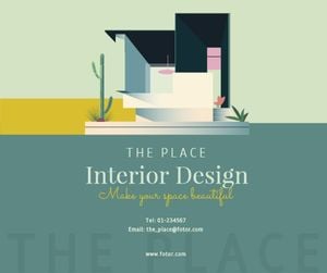 Interior Design Business Facebook Post