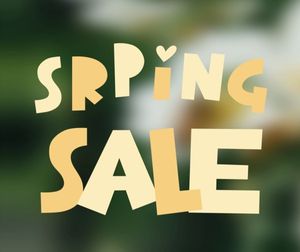 promotion, background, photo, Black Friday Spring Sale Facebook Post Template