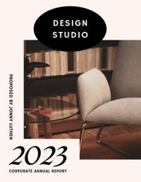 designer, designers, graphic design, Beige House Layout Annual Report Template