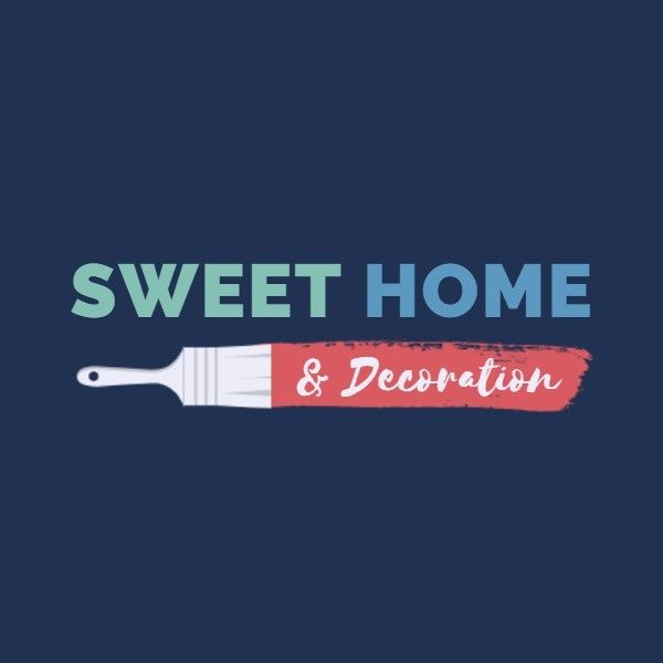 house decoration, home service, agency, Home Decoration Logo Template
