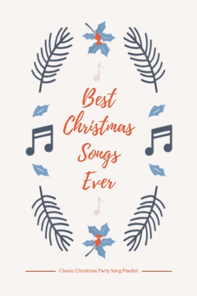 Best Christmas Songs Ever Pinterest Post