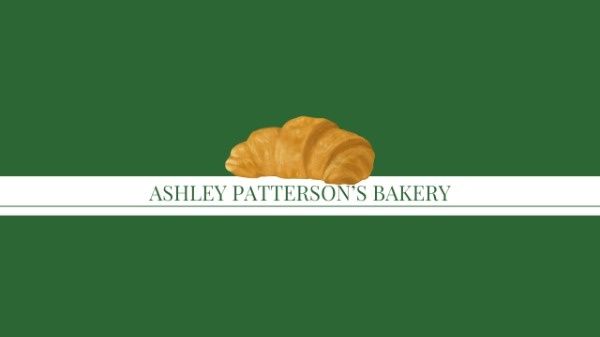 bakery, line, photo, Baking Food Youtube Channel Art Template