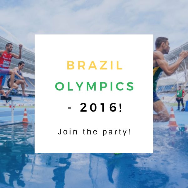 Brazil Olympics Party Instagram Post