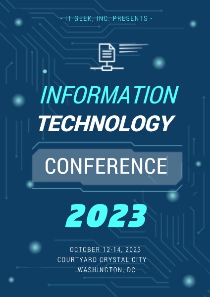 Information Technology Conference Poster