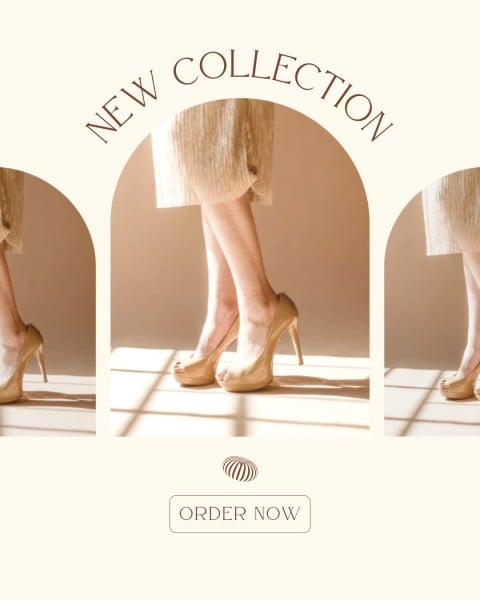 Beige Minimal Fashion New Collection