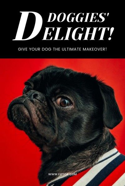 pet store, pet shop, doggies delight, Pet Makeover Pinterest Post Template