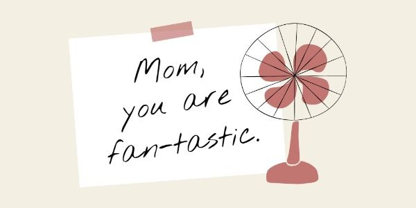 mother's day, mothers day, thank you, Fantastic mothers Twitter Post Template