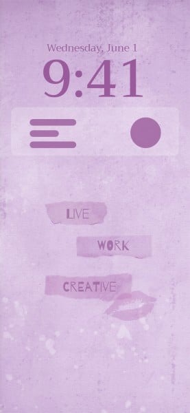 紫色の引用テキスト