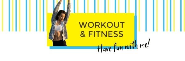 Workout And Fitness Email Header