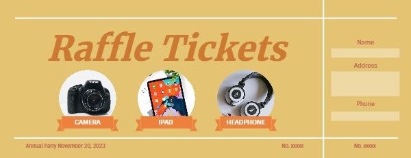 thanksgiving, appliance, promotion, Electronics Retail Sale Raffle Ticket Template