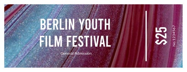 Entrada de cine Gradient