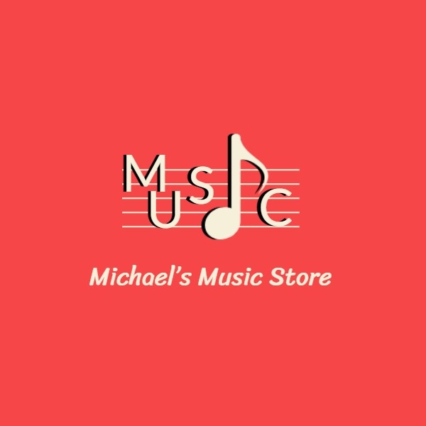 Music Store ETSY Shop Icon