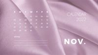 Color Elegant Calendar 2022 Calendar