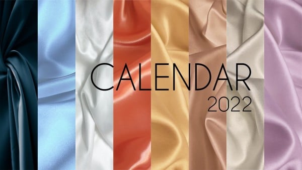 カラーエレガントカレンダー2022 カレンダー
