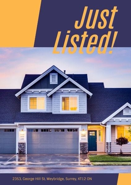 housing, real estate, rent, House Sale Poster Template