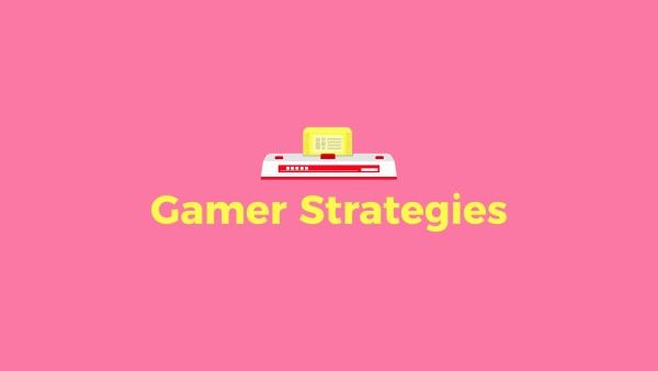social media, console, aesthetic, Pink Gamer Strategies Youtube Channel Art Template