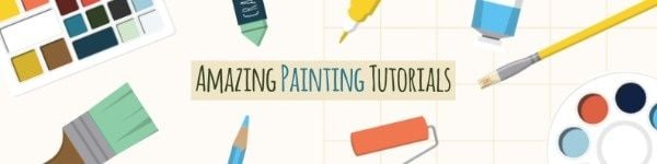 draw, drawing, art, Painting Tutorials LinkedIn Background Template