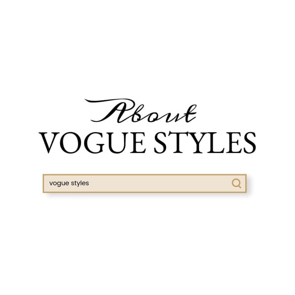 Simple Vogue Style Instagram Post